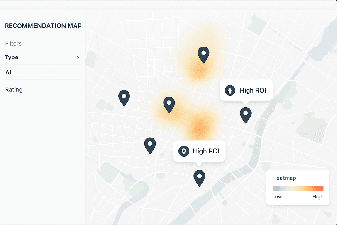 Charger Recommendation Map